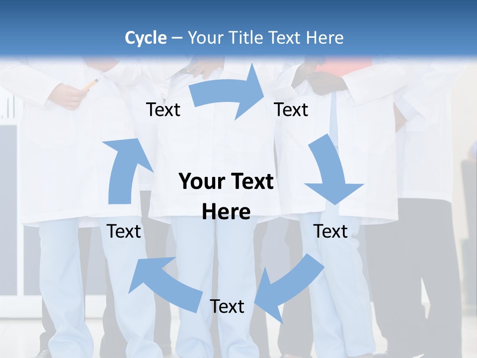 Female People Healthcare PowerPoint Template