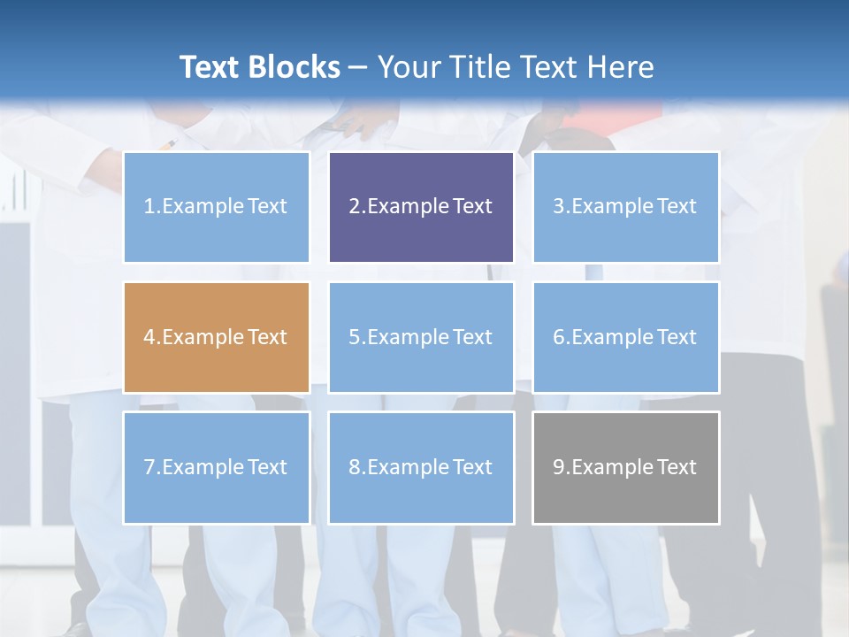 Female People Healthcare PowerPoint Template