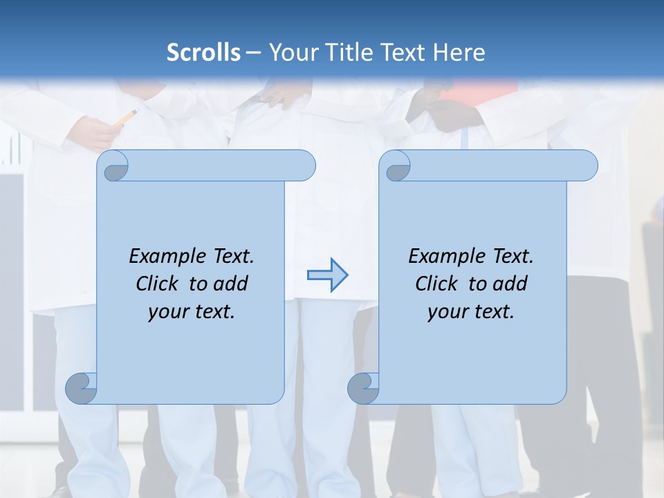 Female People Healthcare PowerPoint Template