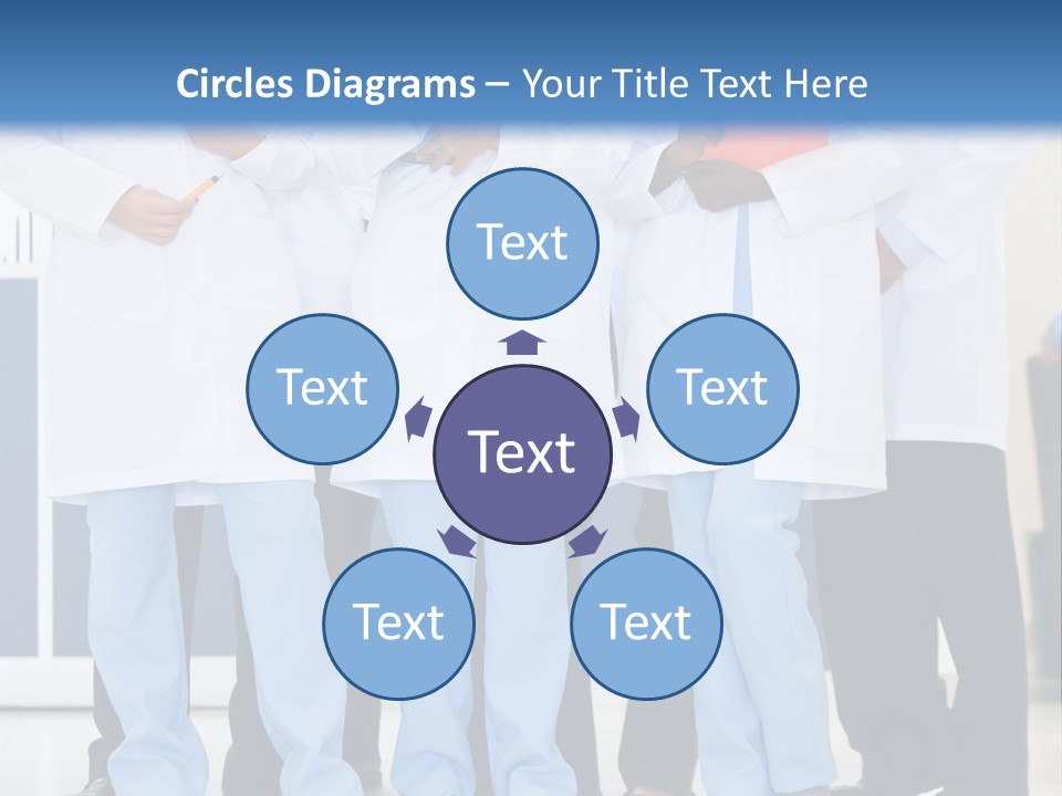 Female People Healthcare PowerPoint Template