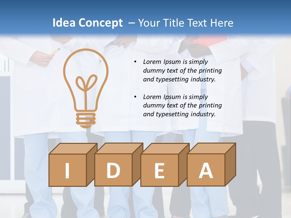 Female People Healthcare PowerPoint Template