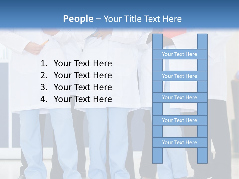 Female People Healthcare PowerPoint Template