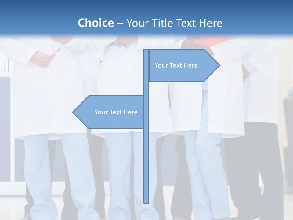 Female People Healthcare PowerPoint Template