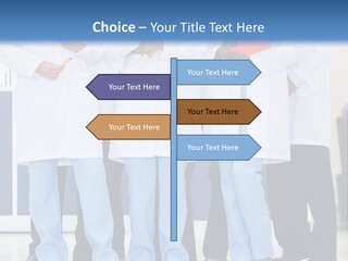 Female People Healthcare PowerPoint Template