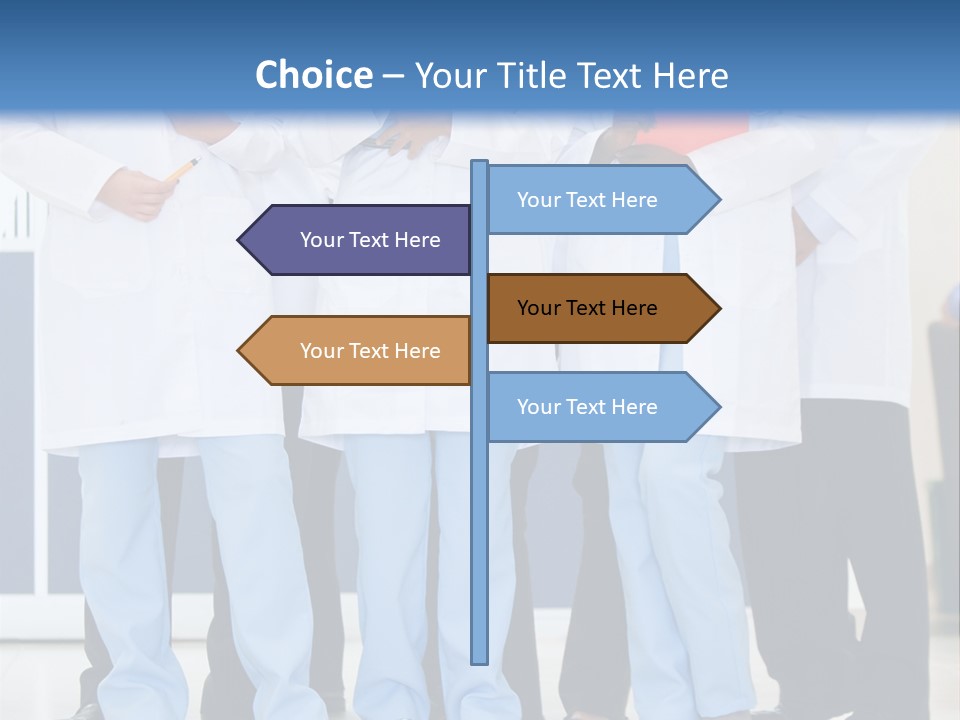 Female People Healthcare PowerPoint Template