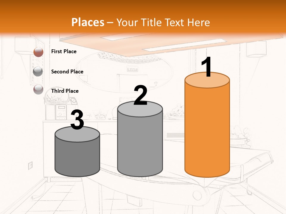 Spa Table Bed PowerPoint Template