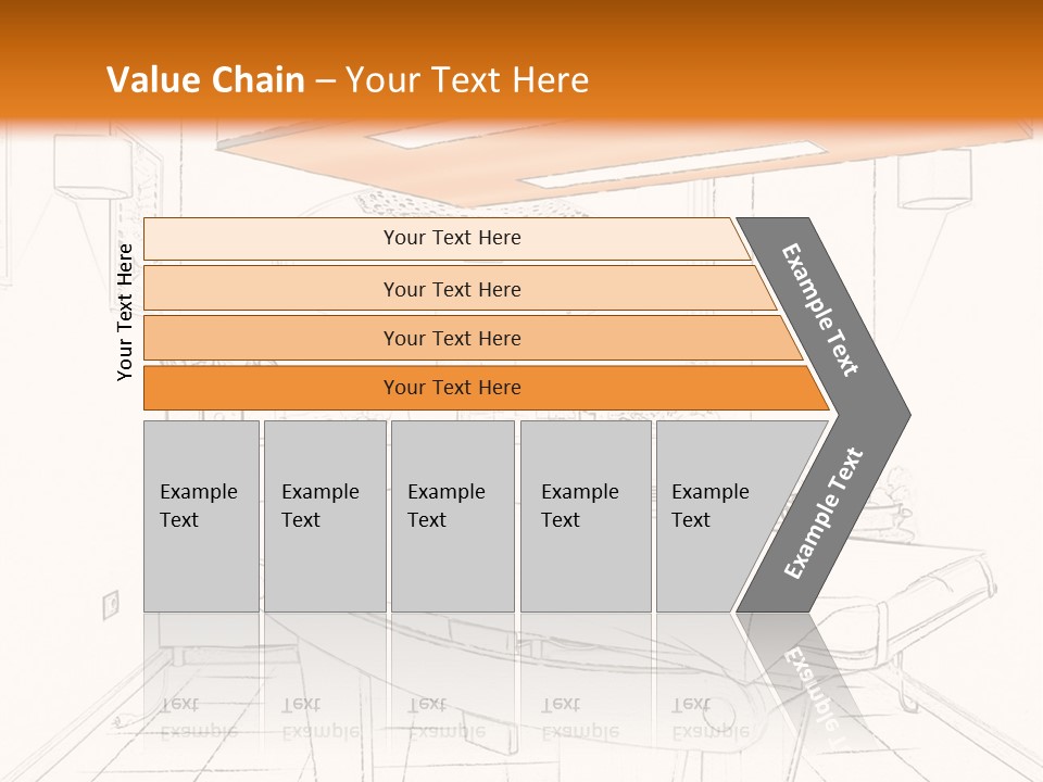 Spa Table Bed PowerPoint Template