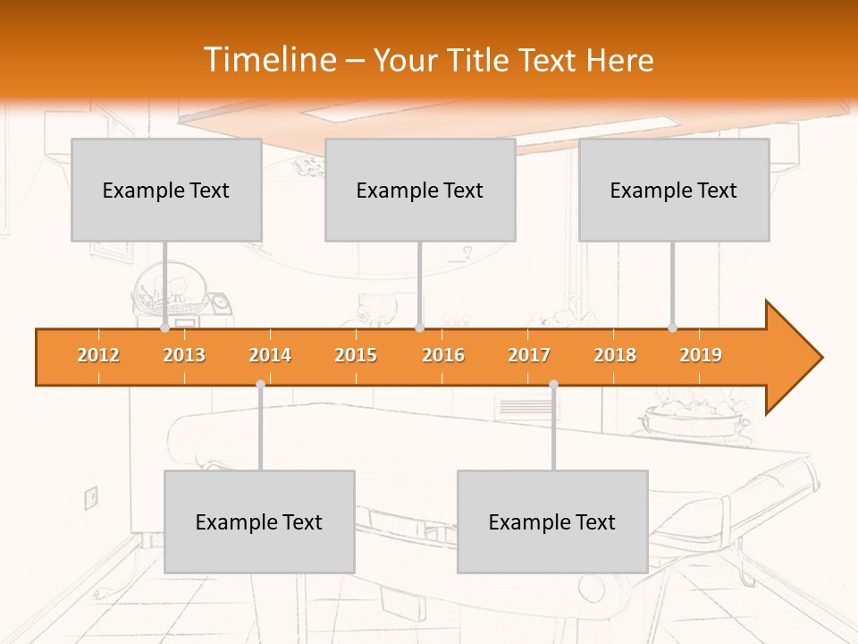 Spa Table Bed PowerPoint Template