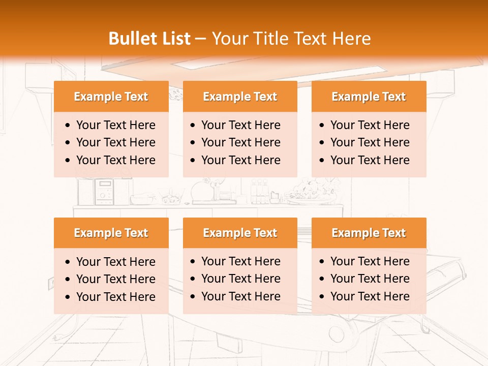 Spa Table Bed PowerPoint Template