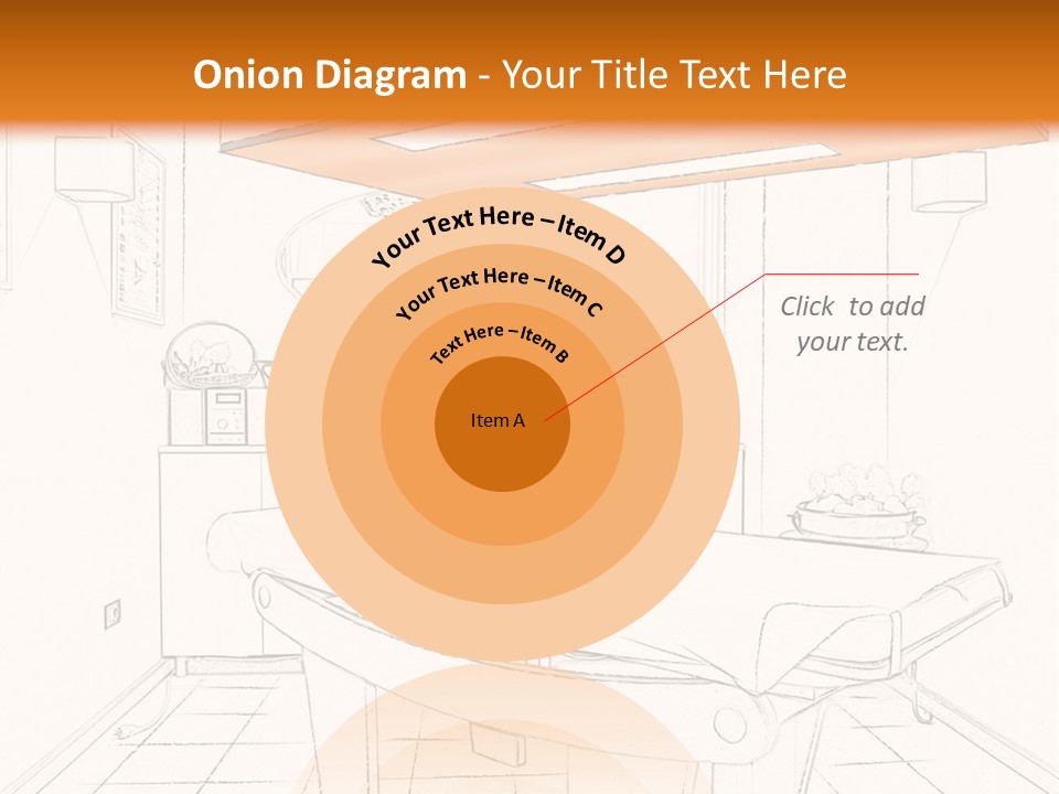 Spa Table Bed PowerPoint Template