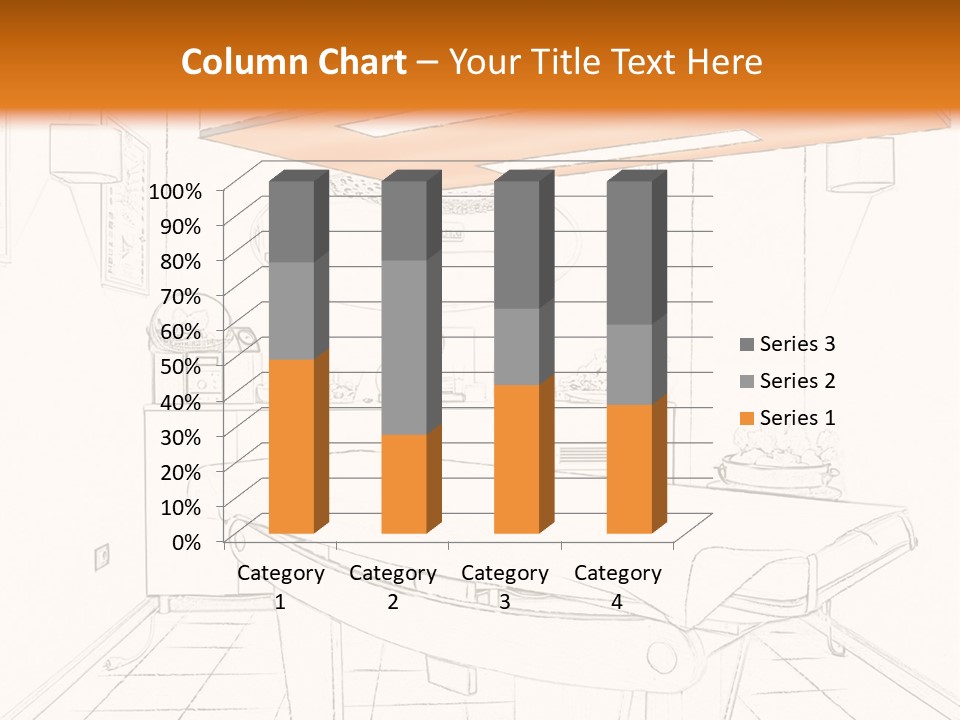 Spa Table Bed PowerPoint Template