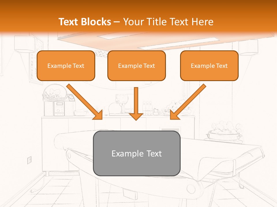 Spa Table Bed PowerPoint Template