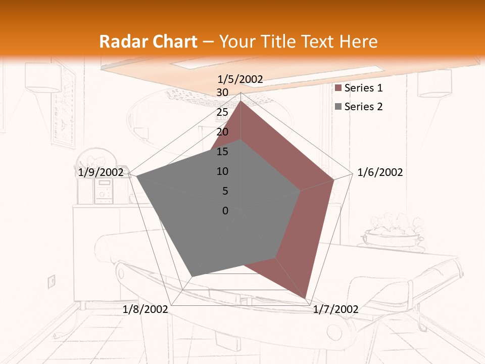 Spa Table Bed PowerPoint Template