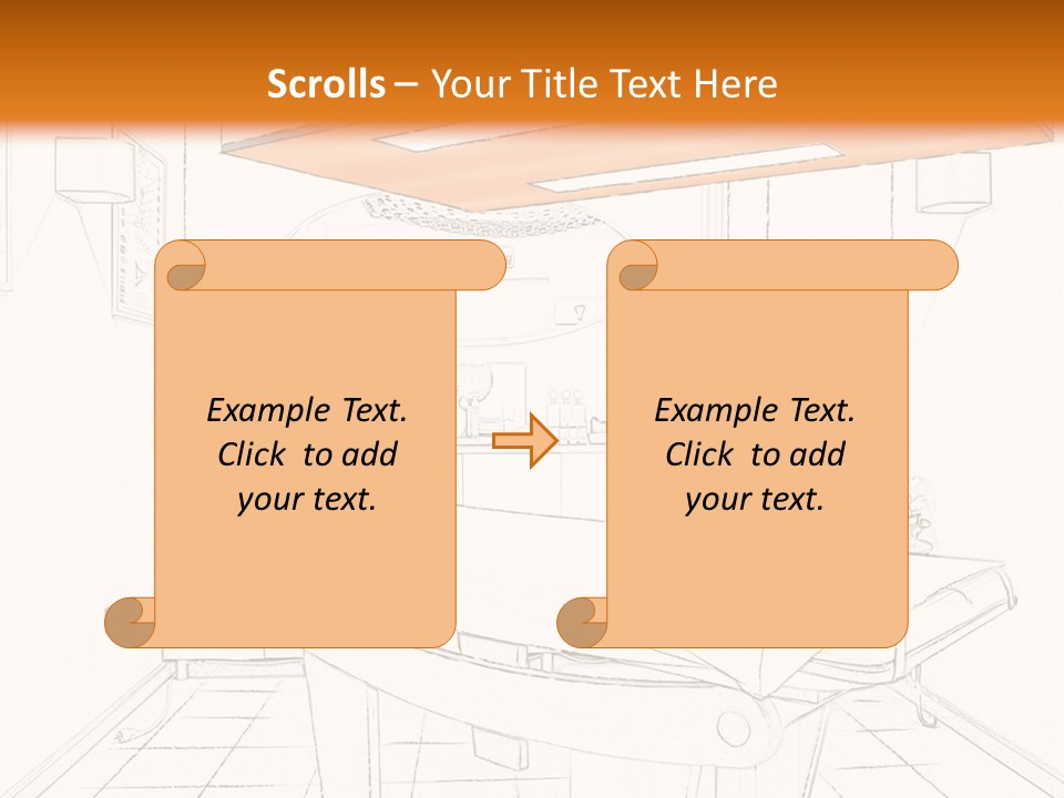 Spa Table Bed PowerPoint Template
