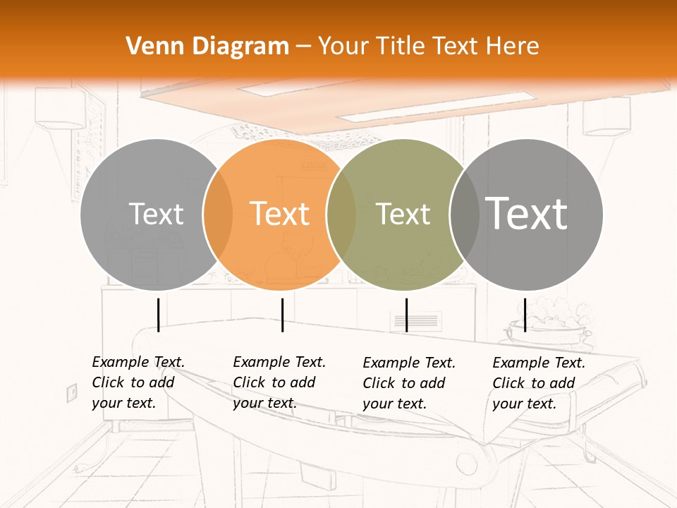 Spa Table Bed PowerPoint Template