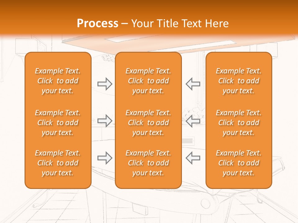 Spa Table Bed PowerPoint Template