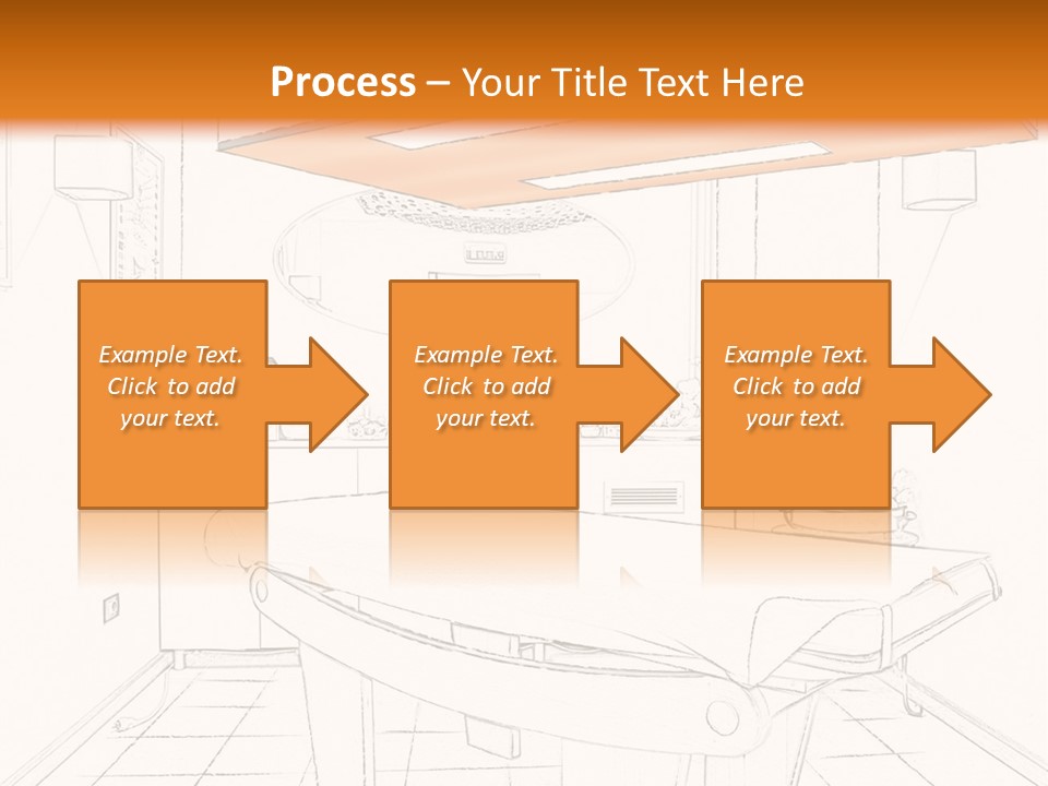 Spa Table Bed PowerPoint Template