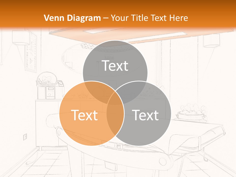 Spa Table Bed PowerPoint Template