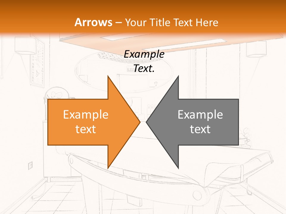 Spa Table Bed PowerPoint Template