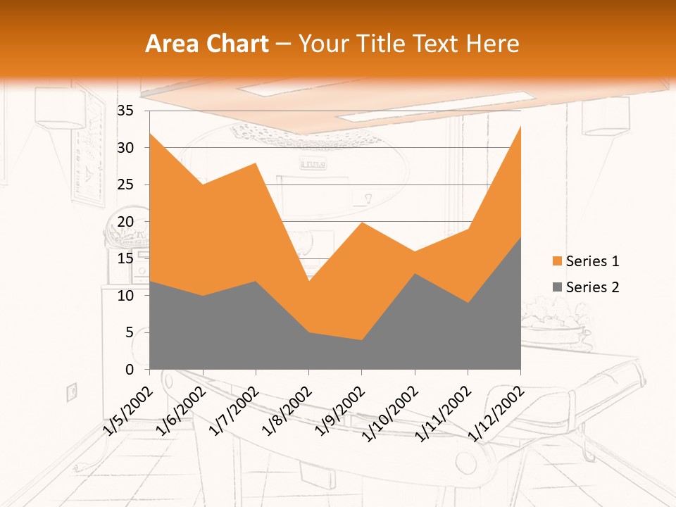 Spa Table Bed PowerPoint Template