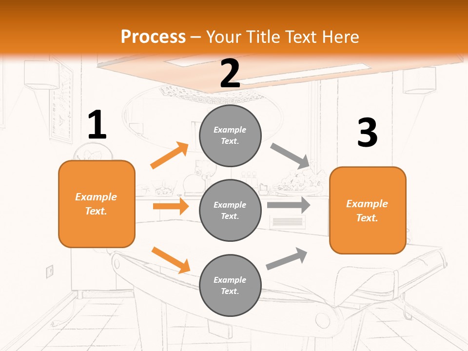 Spa Table Bed PowerPoint Template