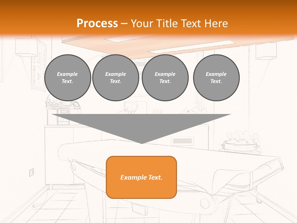 Spa Table Bed PowerPoint Template