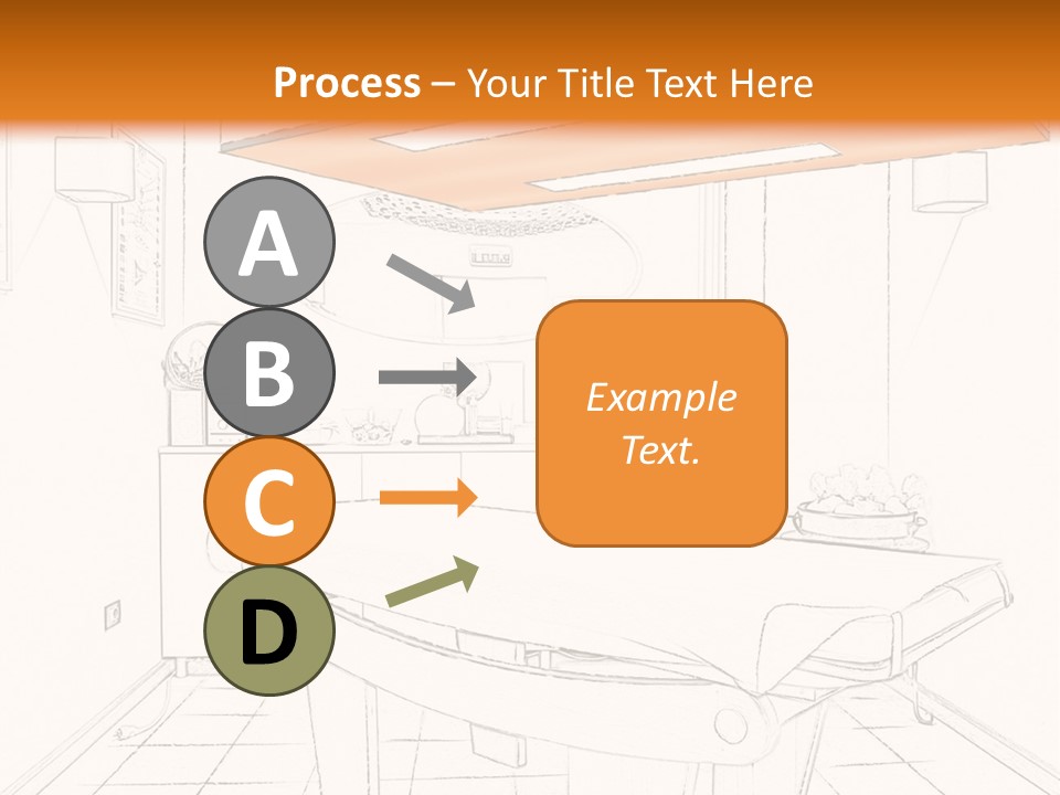 Spa Table Bed PowerPoint Template