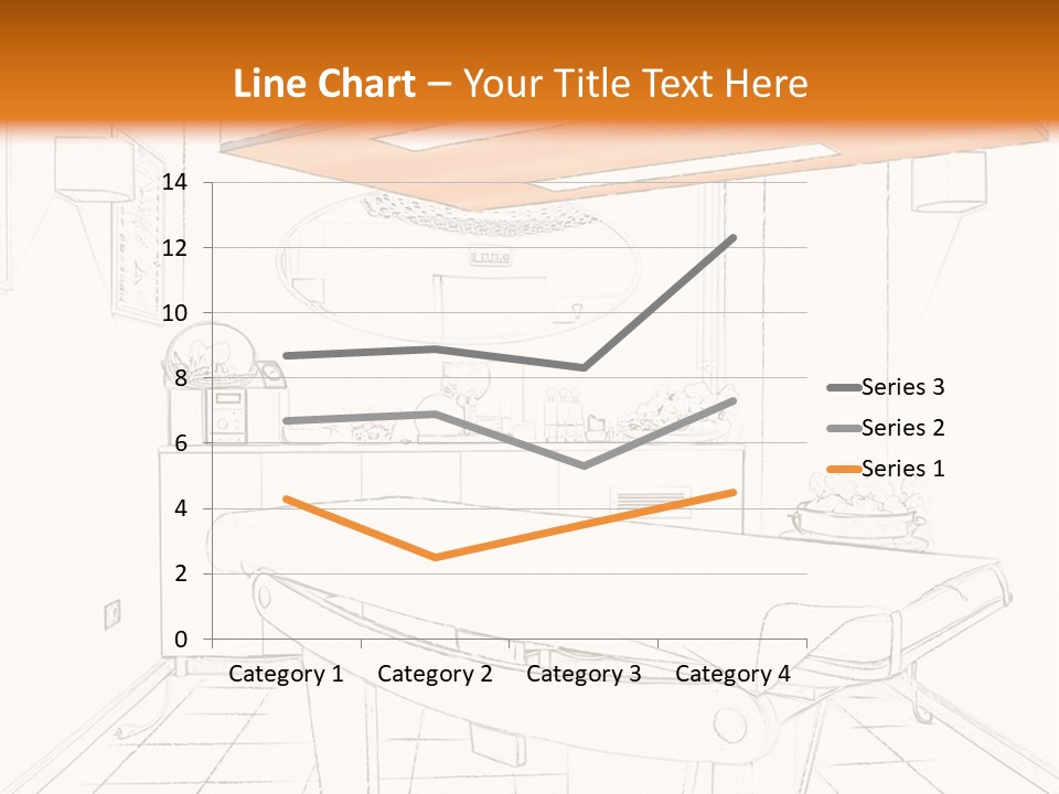 Spa Table Bed PowerPoint Template