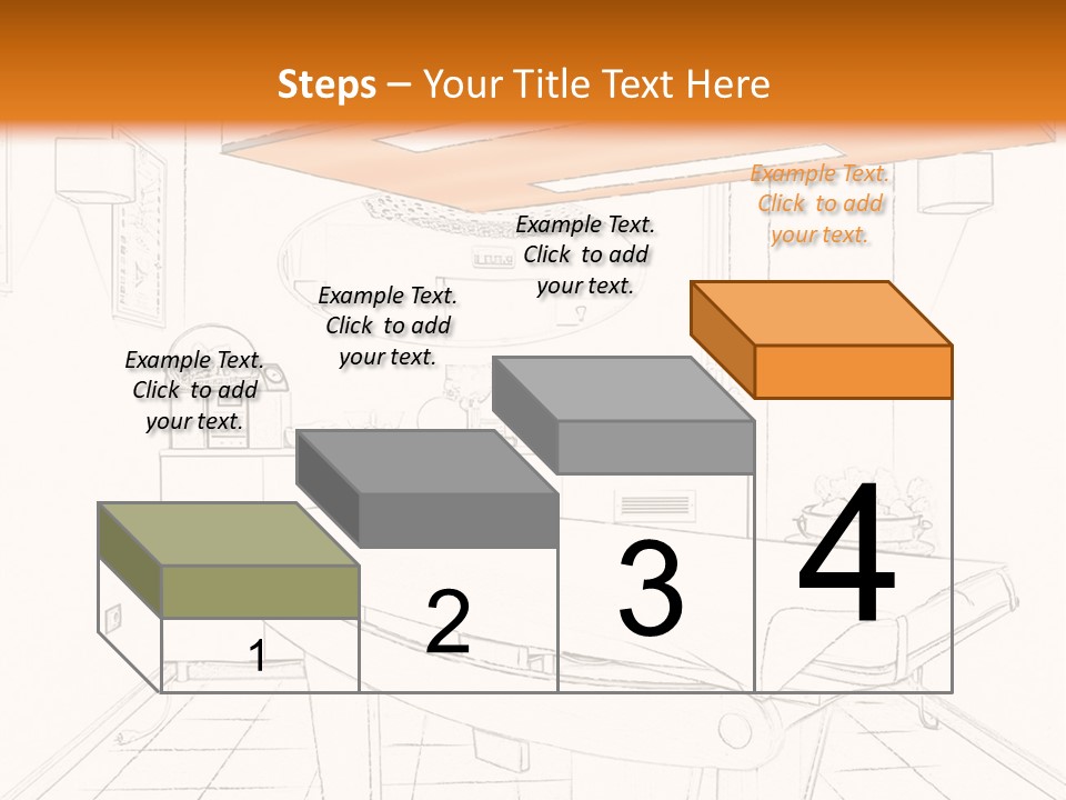 Spa Table Bed PowerPoint Template