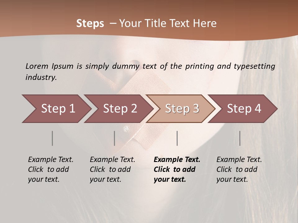 Brutal Beat Domestic PowerPoint Template