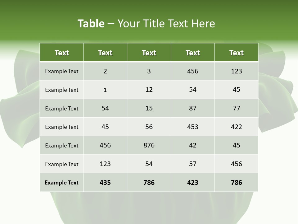 Gold Salary Closeup PowerPoint Template