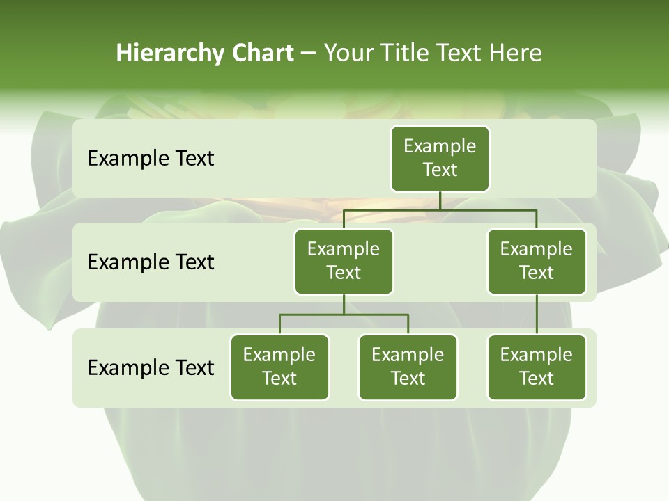 Gold Salary Closeup PowerPoint Template