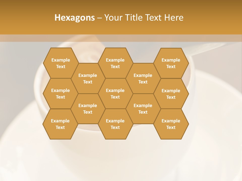 Cafe Dishware Refreshment PowerPoint Template