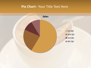 Cafe Dishware Refreshment PowerPoint Template