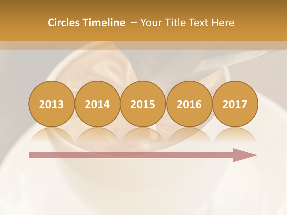 Cafe Dishware Refreshment PowerPoint Template