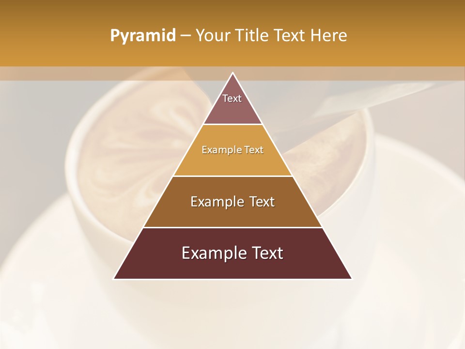 Cafe Dishware Refreshment PowerPoint Template