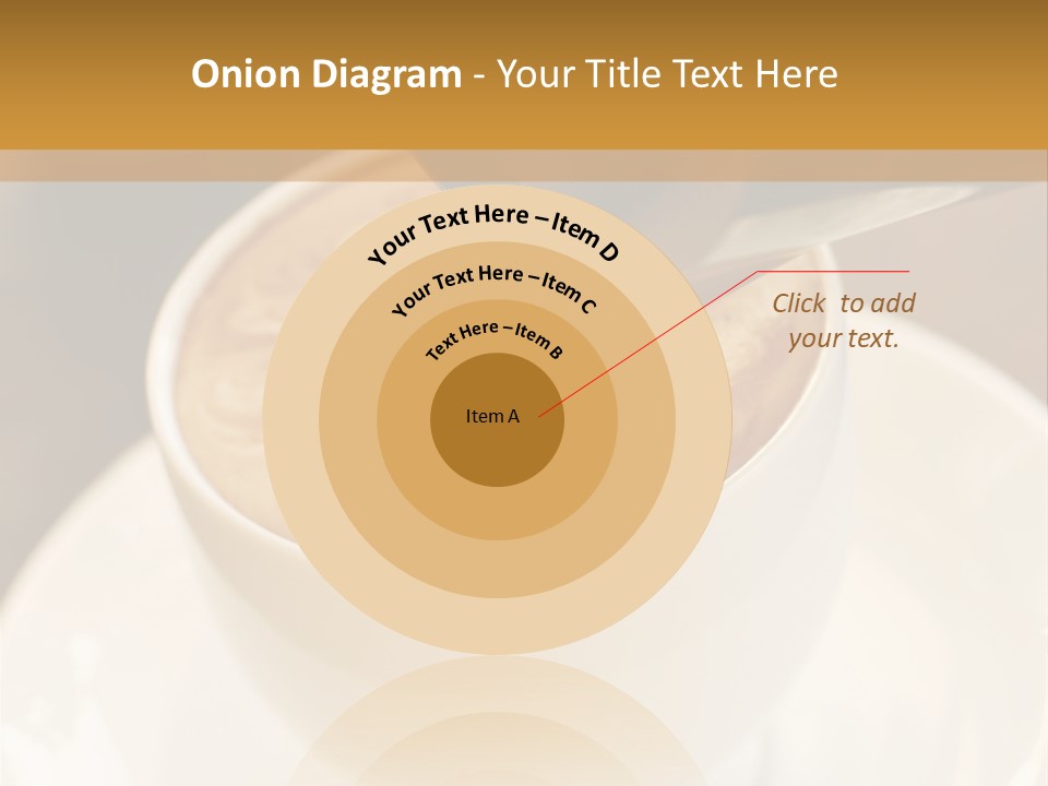 Cafe Dishware Refreshment PowerPoint Template