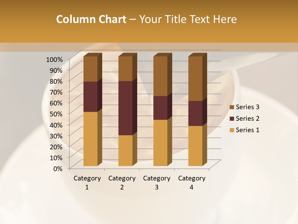 Cafe Dishware Refreshment PowerPoint Template
