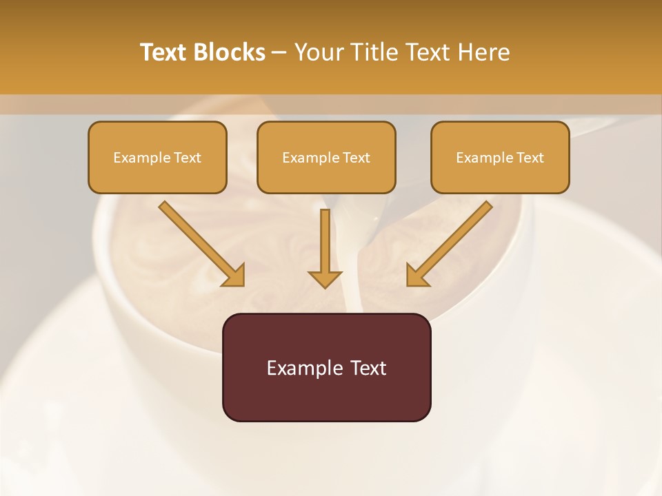 Cafe Dishware Refreshment PowerPoint Template