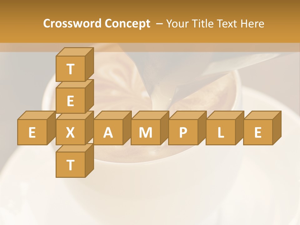 Cafe Dishware Refreshment PowerPoint Template