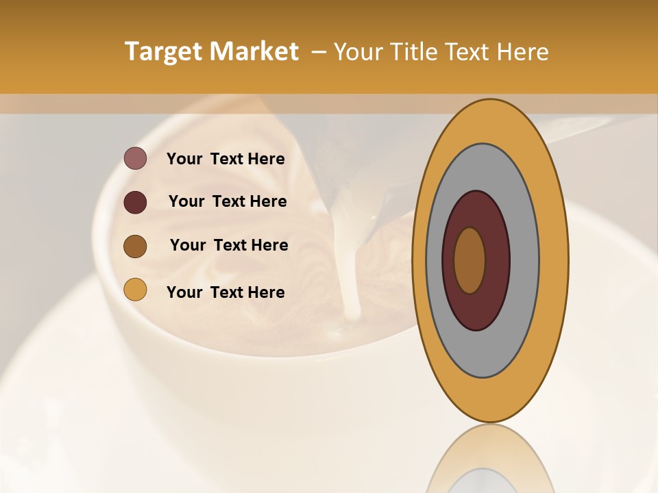 Cafe Dishware Refreshment PowerPoint Template