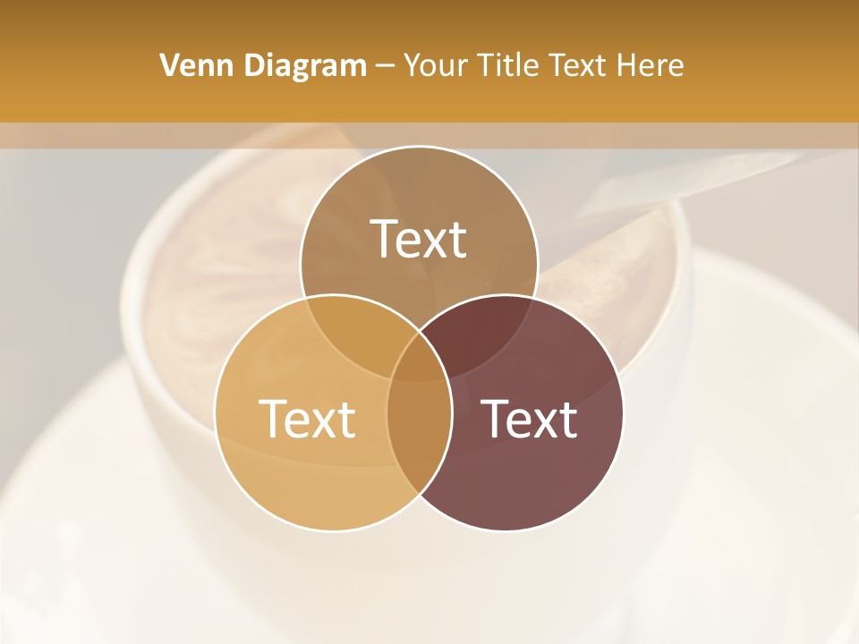 Cafe Dishware Refreshment PowerPoint Template