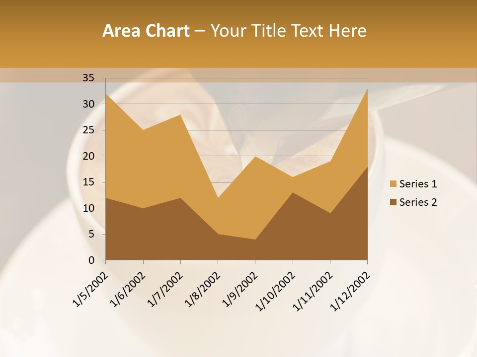Cafe Dishware Refreshment PowerPoint Template