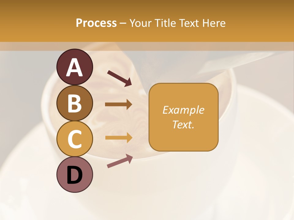 Cafe Dishware Refreshment PowerPoint Template