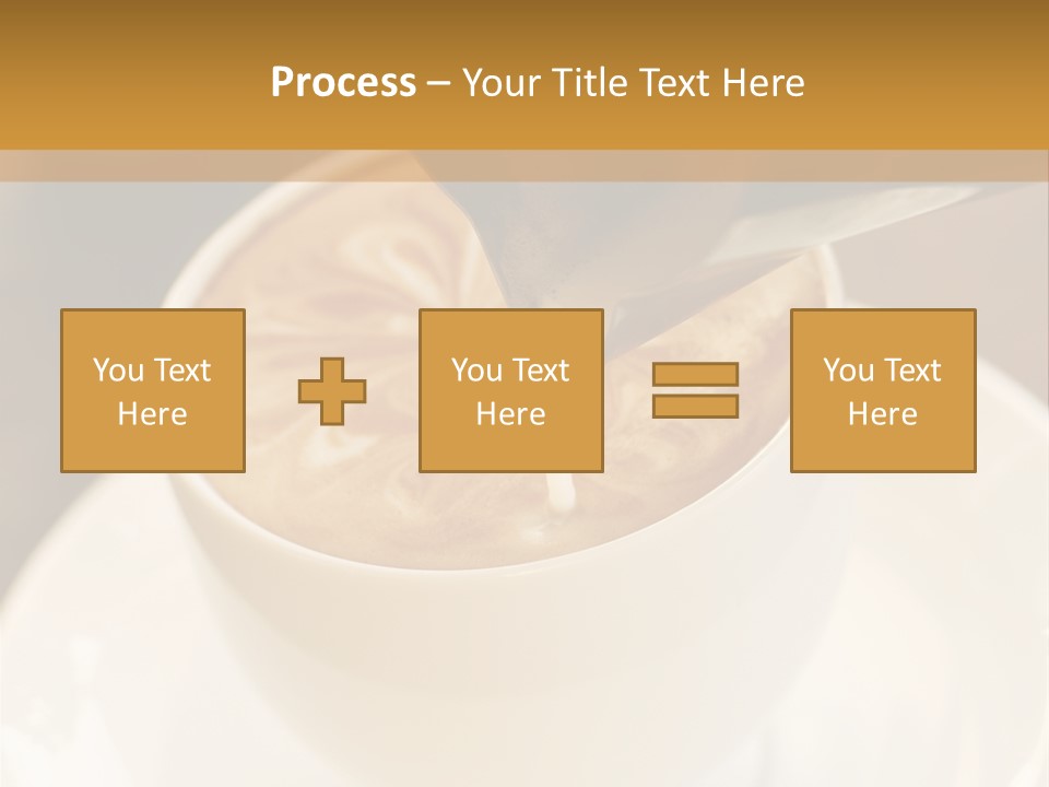 Cafe Dishware Refreshment PowerPoint Template