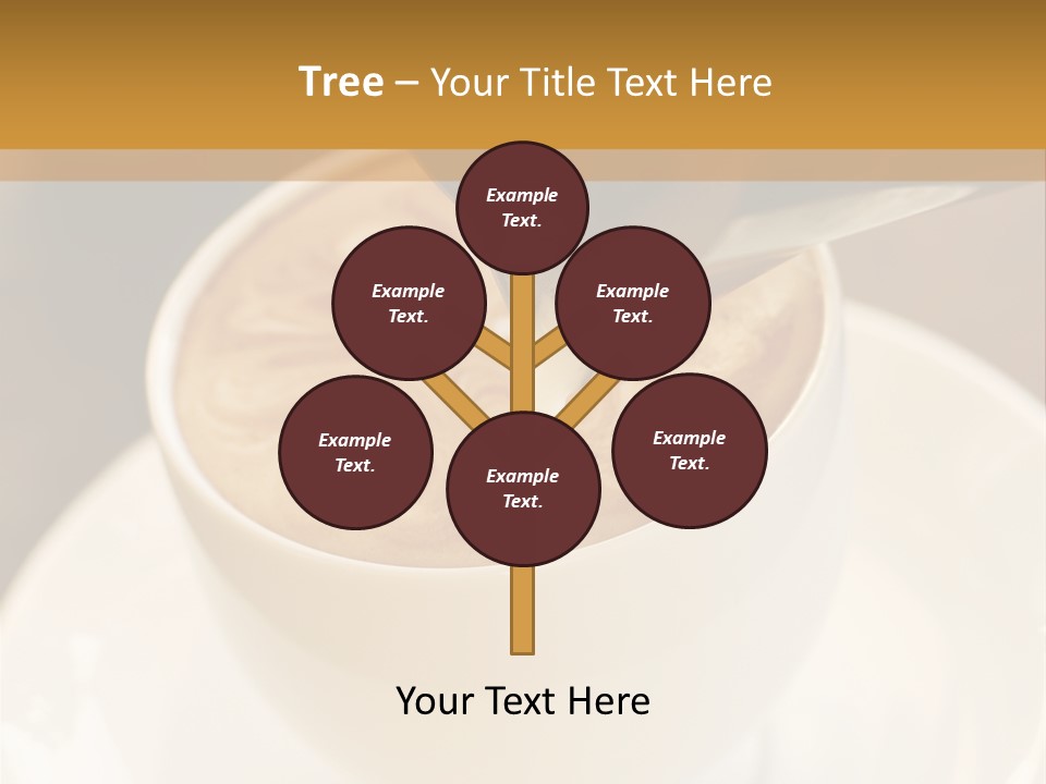 Cafe Dishware Refreshment PowerPoint Template