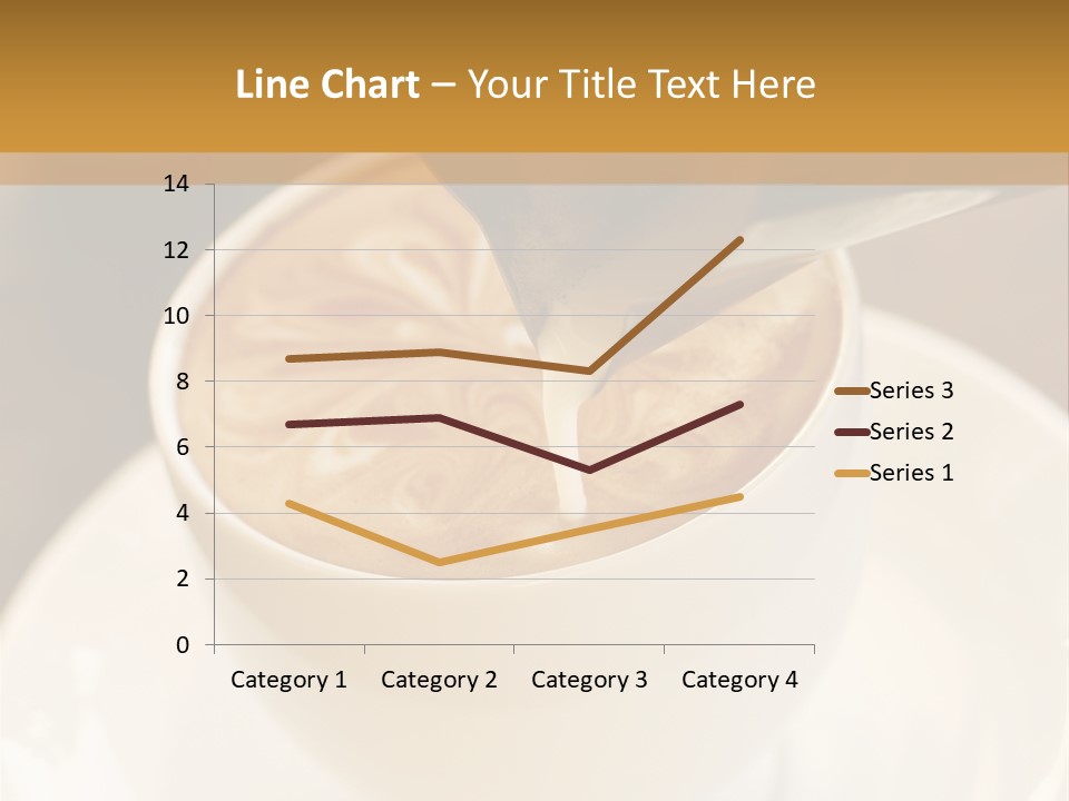 Cafe Dishware Refreshment PowerPoint Template