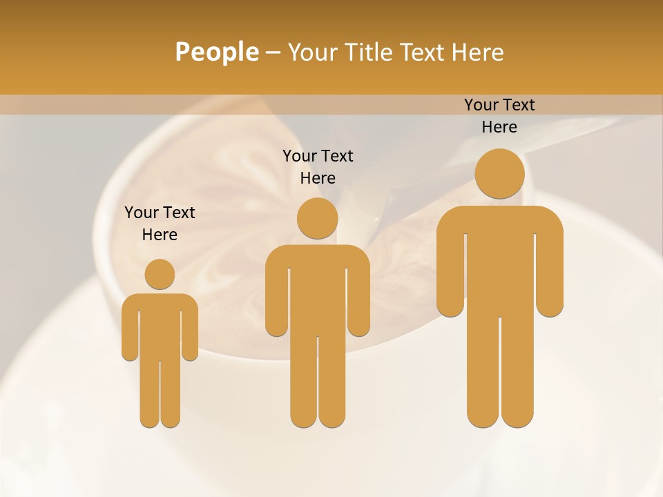 Cafe Dishware Refreshment PowerPoint Template