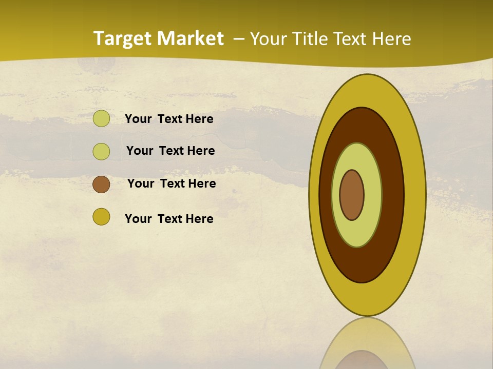 A Piece Of Parchment Paper With A Yellow Background PowerPoint Template