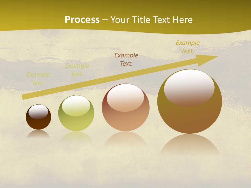 A Piece Of Parchment Paper With A Yellow Background PowerPoint Template